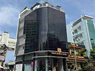 Bán tòa nhà mặt tiền trần hưng đạo  dt 12 x 36m  cn 450m2  hầm + 4 tầng  giá bán 90 tỷ tl