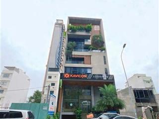 Bán tòa nhà đoạn 2 chiều mặt tiền nguyễn xí  dt 18x46m  6 tầng hđt 300 triệu/tháng  115 tỷ tl
