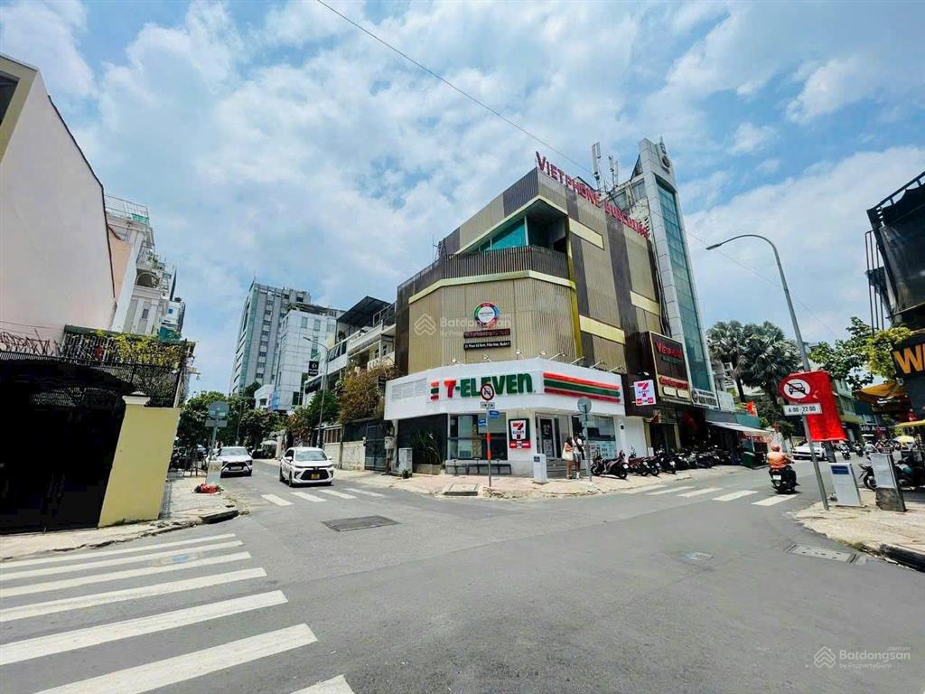 Bán nhà mặt tiền trường sơn, dt 11x28m  3 tầng  xd hầm + 8 lầu, giá bán 45 tỷ tl  tin thật