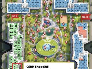 Em cần cho thuê căn góc 110m2  shop khối đế toà sa5 900k/m2  0961 266 ***