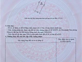 Bán đất chính chủ tại lễ pháp  tiên dương  đông anh  tp hà nội