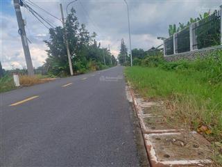 Bán lô đất thổ cư mặt tiền nhựa lương ngang, tân nhựt, bình chánh