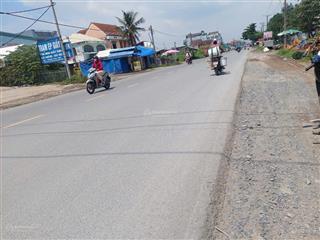 Bán lô đất thổ cư góc 2 mặt tiền quốc lộ 50 bình chánh