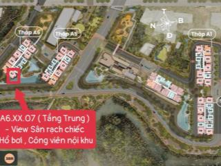 Bán nhanh "căn góc" eaton, 79m2 tháp a6, giá đợt 1, opt tt5% chiết khấu 9%, 11.2tỷ, bao thuế phí!