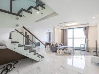 Cho thuê căn duplex 4 ngủ sunshine city full nội thất view sông hồng