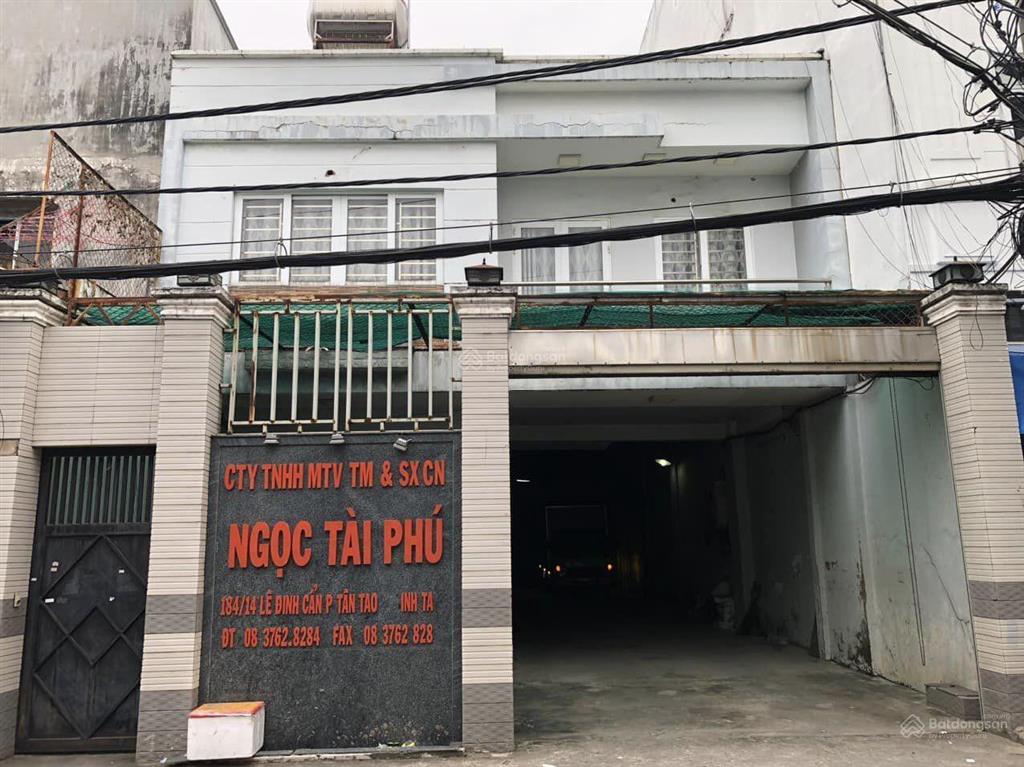 Bán kho, nhà xưởng tại đường lê đình cẩn, tân tạo, bình tân, hồ chí minh, chỉ với 27 tỷ, 558 m2