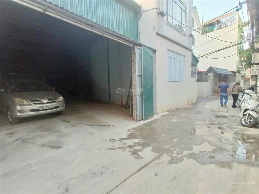140m2 đất đẹp sẵn kho xưởng tại long biên, hà nội ô tô vào ngõ thông mặt tiền 7.3m giá đẹp