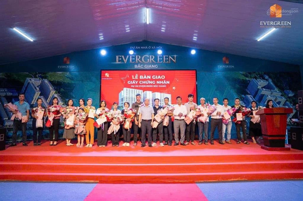 Hot! quỹ căn hộ thương mại g4, ct2.1, ct3.3 dự án evergreen bắc giang, sổ đỏ lâu dài