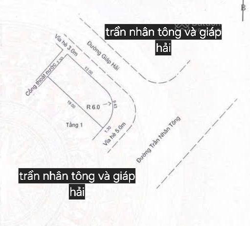 Cần bán lô góc 2 mt đường trần nhân tông và giáp hải, quận sơn trà