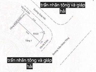 Cần bán lô góc 2 mt đường trần nhân tông và giáp hải, quận sơn trà
