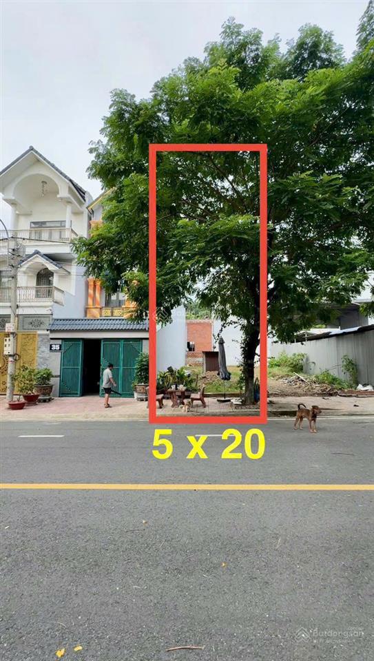 Bán đất khu dân cư châu thới, p. bình an, tp dĩ an, 100m2, ngay trường, xây dựng tự do, giá 4,1ty.