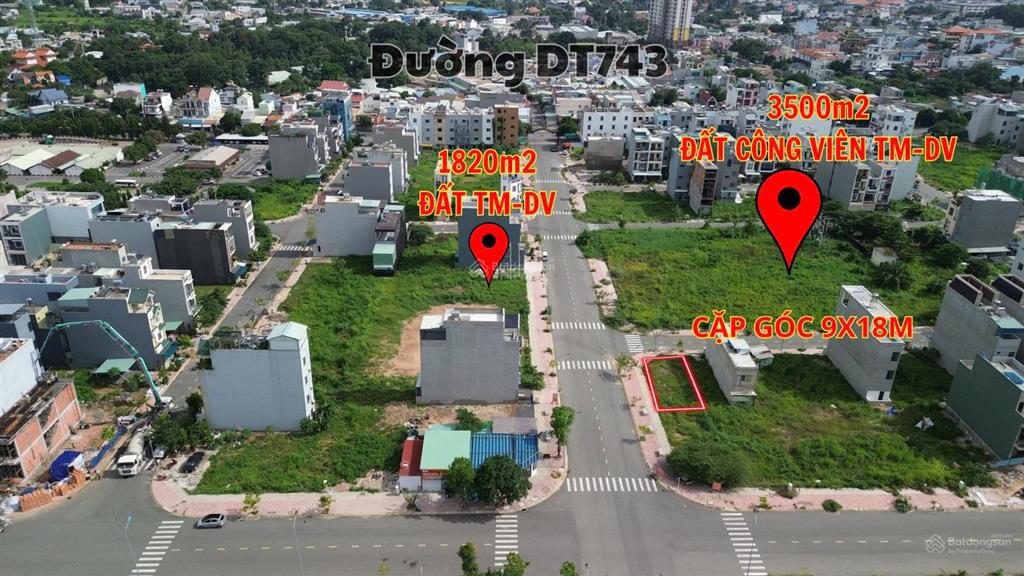 Bán cặp góc khu dân cư phú hồng thịnh, mặt tiền đường n2 rộng 22m, 154m2, góc đẹp nhất dự án.