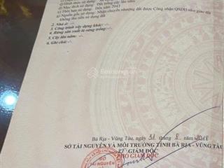 Bán đất bà rịa vũng tàu 993m2 vuông vức, hướng tây. đất mặt tiền hồ tổ chức thể thao dưới nươc