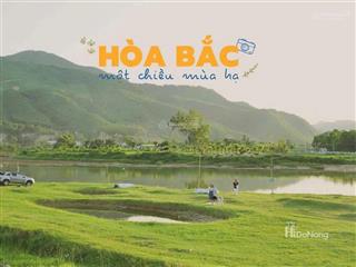 Cần bán lô đất vườn xã hòa bắc gần sông cu đê 1262m có 300m đất ở khí hậu mát mẻ làm du lịch ở được