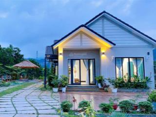 Bán biệt thự vườn có sẵn vườn cây ăn quả nhà vườn khí hậu mát mẻ gần kdl bà nà, giá rẻ cho khách đt