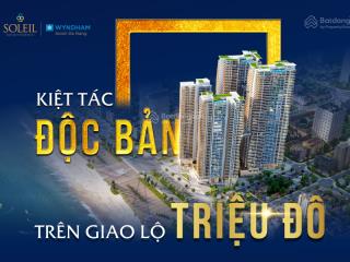Căn hộ cao cấp 2tỷ9 mặt biển mỹ khê the soleil đà nẵng , sở hữu đẳng cấp  chiết khấu cao