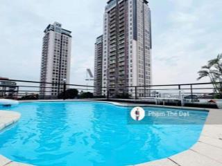 Căn hộ dịch vụ 105m2 3pn2wc nguyễn văn hưởng, thảo điền đa tiện ích đang trống giá 20 triệu/tháng.