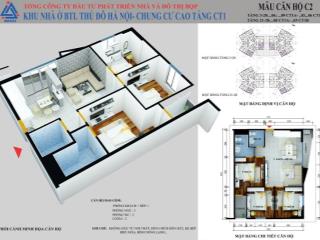 Chính chủ bán căn hộ 3 ngủ, 73,5m2 tại dự án ct1 yên nghĩa hà đông. 0869 261 ***