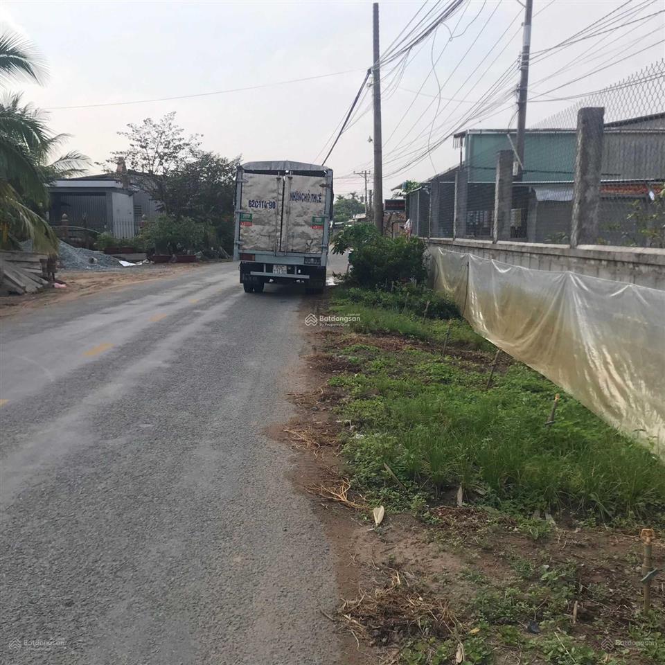 Chính chủ cần bán lô đất mặt tiền đường lê văn tưởng, xã hướng thọ phú, tp. tân an, tỉnh long an