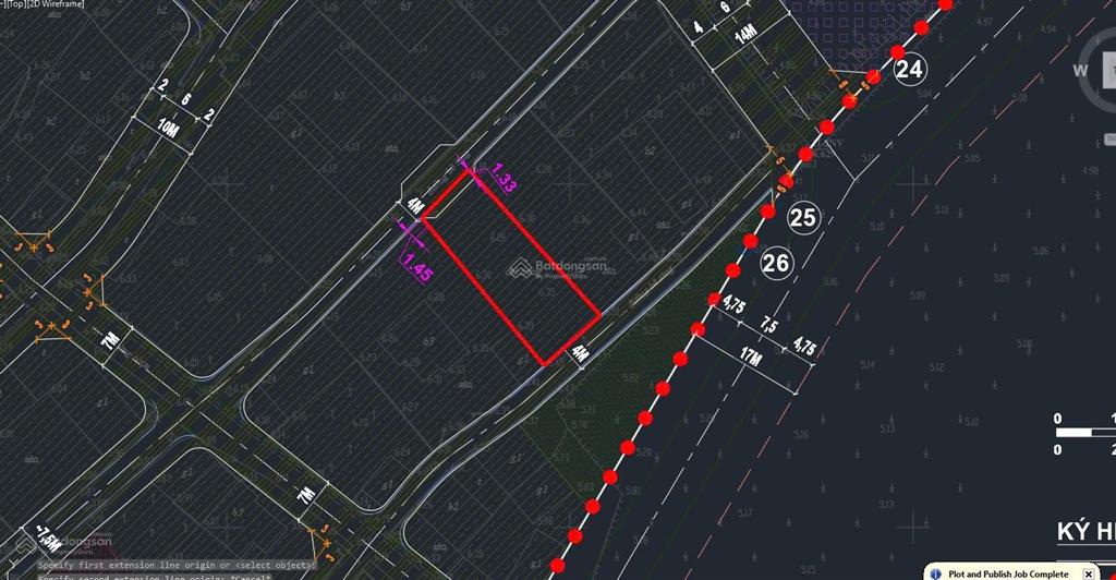 Bán gấp bìa đông, thôn nghĩa vũ  dục tú mt 10,5m. s 86,9m2 giá chỉ 8xtr/m2. dự án đường 17m
