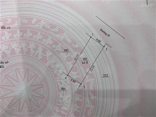 Chính chủ bán 64m kim sơn sơn tây.gần đường tỉnh 416 .đường 2 ô tô tránh nhau