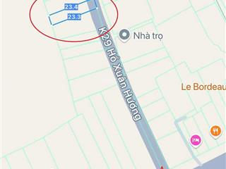Bán đất kiệt ô tô đường hồ xuân hương, ngũ hành sơn 102m2, giá hơn 6 tỷ xíu
