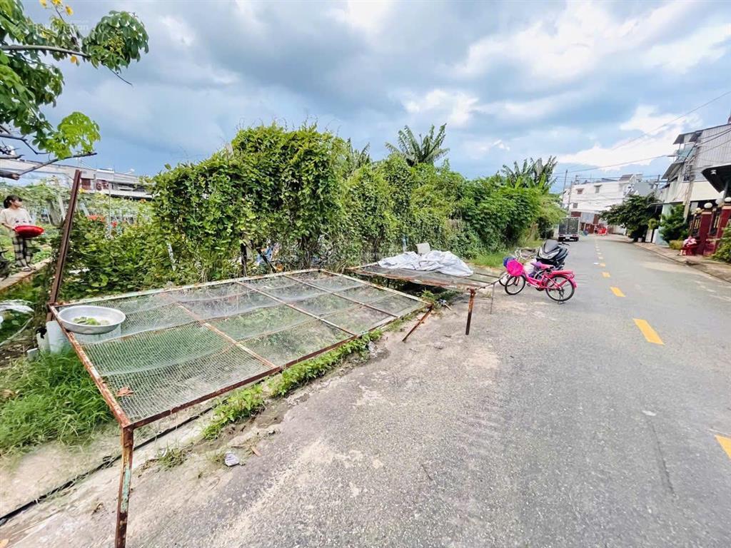 Đất mặt tiền đông thạnh 7  lô góc  vị trí đẹp  thông số chuẩn 12x30m  shr thổ cư