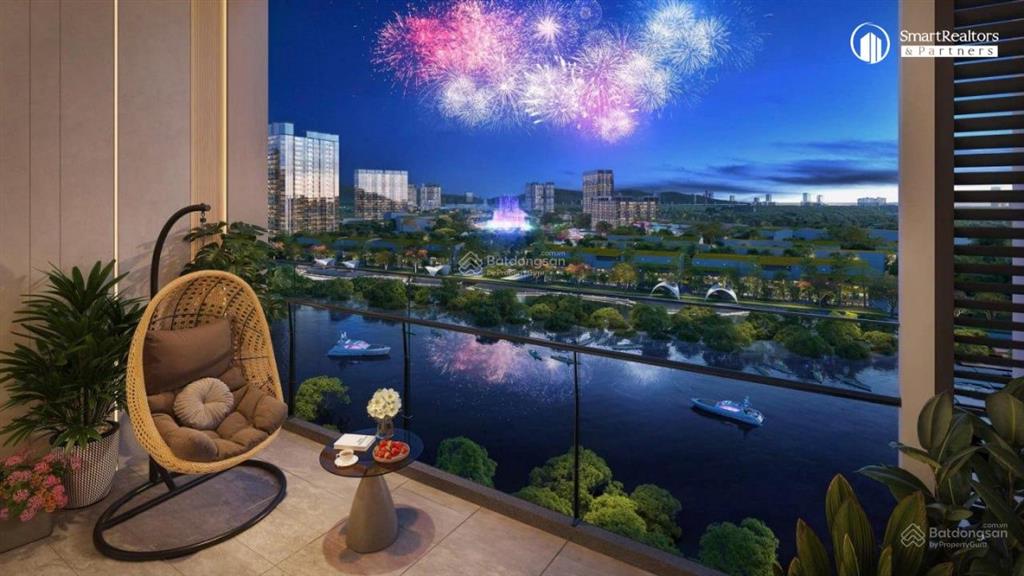 Căn o10523 2pn | the onsen 1 diện tích thông thuỷ 105,5 m² ban công rộng view pháo hoa