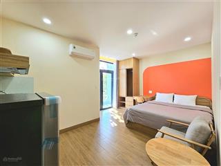 Căn hộ studio quận 2 ban công lớn  full nội thất  mới xây 100%