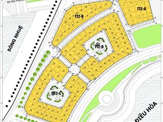 Chính chủ cần bán căn biệt thự tt2  7x thành phố giao lưu view vườn hoa 215m2, giá 79 tỷ
