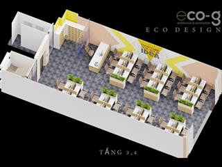 Chính chủ bán tòa văn phòng trần thái tông 128m2 mt 8m giá 106 tỷ