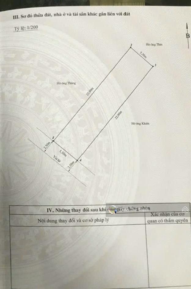 Bán đất 116,6m2 phân lô đoàn kết quán nam lê chân
