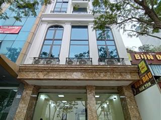 Cho thuê nhà đường tây mỗ, nam từ liêm, hn. dt 110m, 6 tầng, 1 hầm. có thang máy. giá 27tr/th