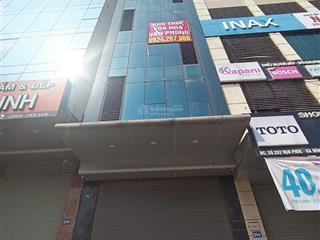 Cho thuê nhà mặt phố nguyễn khuyến, hà đông, hn. dt 90m2, 8 tầng, có pccc, thang máy. giá 75tr/th