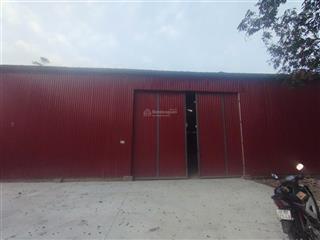 Cho thuê kho đường xã vân côn hoài đức 500m2 và 300m2 cao 8m có điện 3fa xe công đỗ cửa. giá 45k/m2