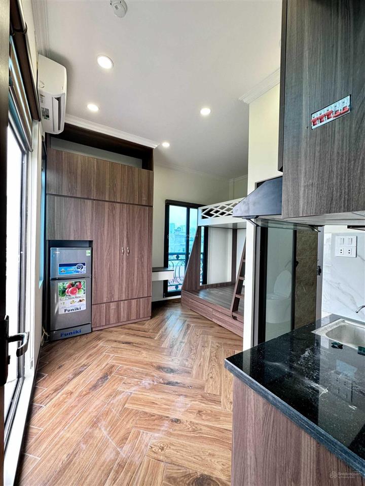 Tưng bừng khai trương tòa nhà  chính chủ cho thuê ccmn xây mới tinh  full đồ tại cầu giấy