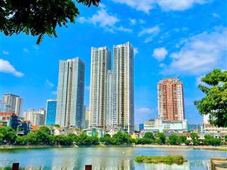 Bán cặp căn 3 ngủ góc hoa hậu. full giá nhỉnh 5 tỷ. tầng đẹp view hồ. ký cđt thăng long