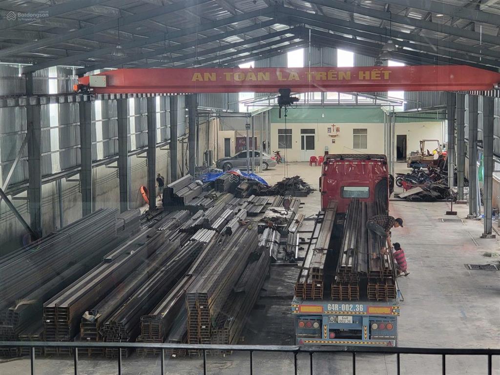 Nhà xưởng 2112m có 1685m2 thổ cư mặt tiền ql1a, long hiệp, bến lức. giá rẻ