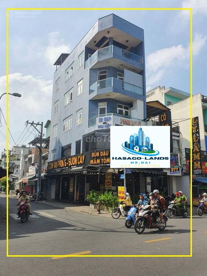 Cho thuê nhà 2 mặt tiền tân hương 90m², 4lầu+st  cạnh ngã tư, chợ