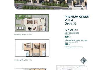 Cực hot! biệt thự song lập 10x20 căn góc gần sông giá chỉ 11.6 tỷ rẻ nhất aqua city thanh toán nhẹ