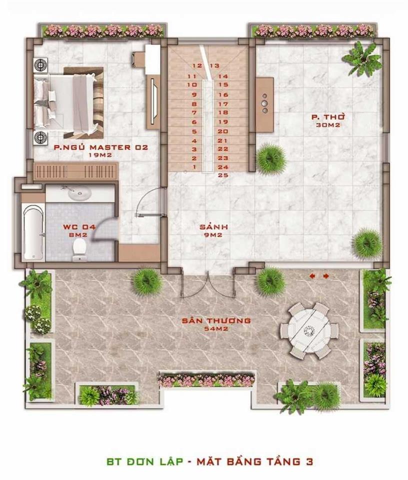 Cần bán cắt lỗ gấp biệt thự khai sơn hill 320m2 (lô góc) có 102.  0989 386 ***