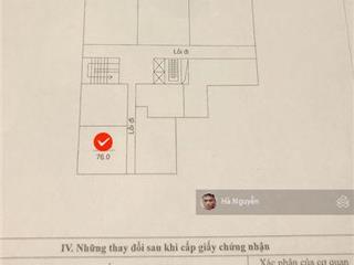 Bán căn hộ lô góc 76m2 chung cư tạ quang bửu gần đh kinh tế, công viên thống nhất 5.47 tỷ có tl