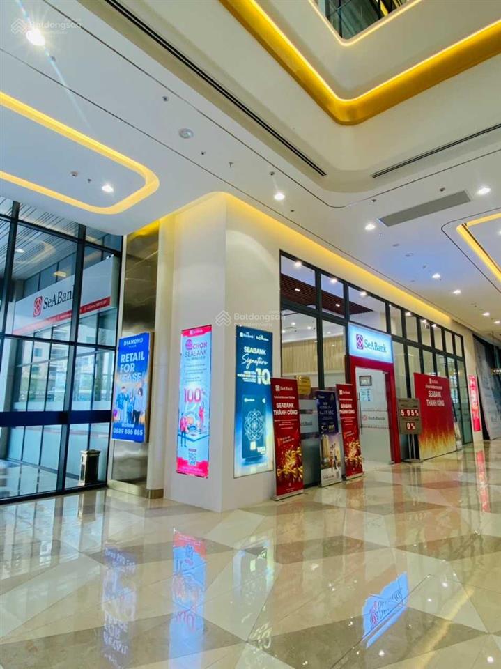 Cho thuê mặt bằng thương mại diamond place 25 lê văn lương  sàn tttm vị trí đẹp