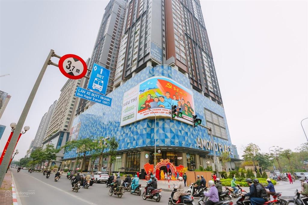 Cho thuê mặt bằng thương mại diamond place 25 lê văn lương  sàn tttm vị trí đẹp
