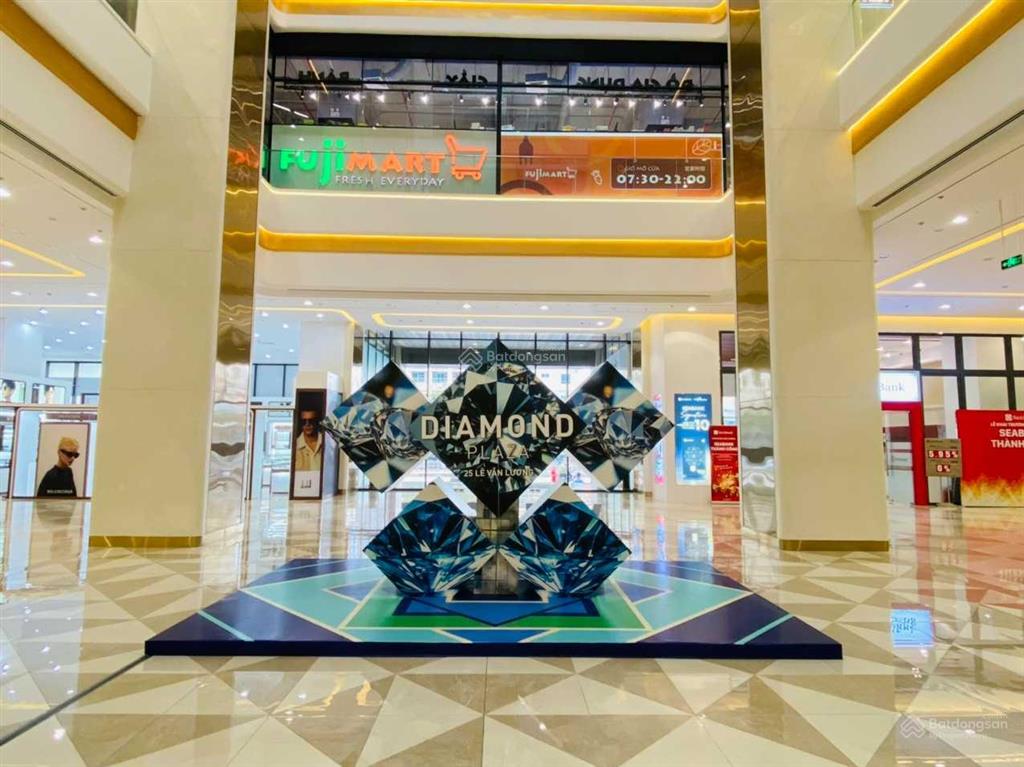 Cho thuê mặt bằng thương mại diamond place 25 lê văn lương  sàn tttm vị trí đẹp