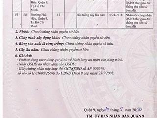Bán đất mặt tiền gò cát, 4,5 tỷ, 752m2, pháp lý đầy đủ, hướng tây, mặt tiền 10.6m