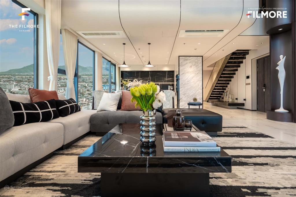 Căn penthouse độc bản tại the filmore đà nẵng tầm view trực diện sông hàn full nội thất nhập khẩu