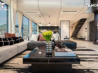 Căn penthouse độc bản tại the filmore đà nẵng tầm view trực diện sông hàn  full nội thất nhập khẩu