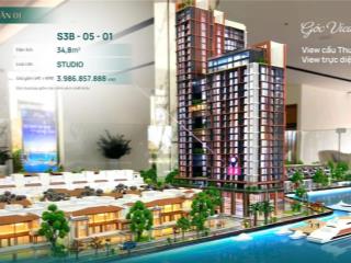 Độc quyền căn studio rẻ nhất view sông hàn và bến du thuyền ngắm pháo hoa quốc tế ngay tại nhà