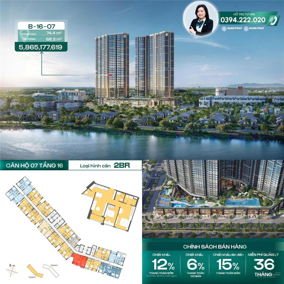 Độc quyềncăn 2pn masteri tầng cao, ban công hướng nam mát mẻ, giá rẻ nhất thị trường chỉ 4,9 tỉ tts